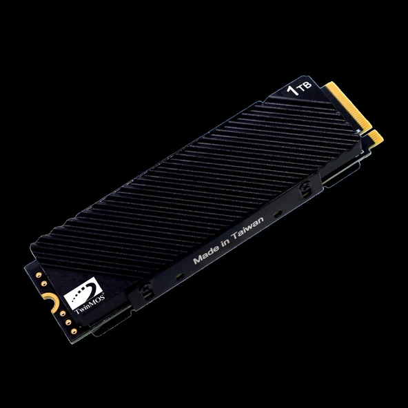 TwinMOS NV1TBG42280, 1TB, 7500-6800Mb/s, Gen4, NVMe PCIe M.2 2280, SSD, TLC 3DNAND (Soğutuculu) ürün görseli 1