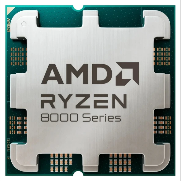 AMD RYZEN 7 8700F 8 Core, 4,10-5.00GHz, 16Mb Cache, 65W,  AM5 Soket, TRAY, (Dahili Grafik YOK, Fan YOK) ürün görseli 1