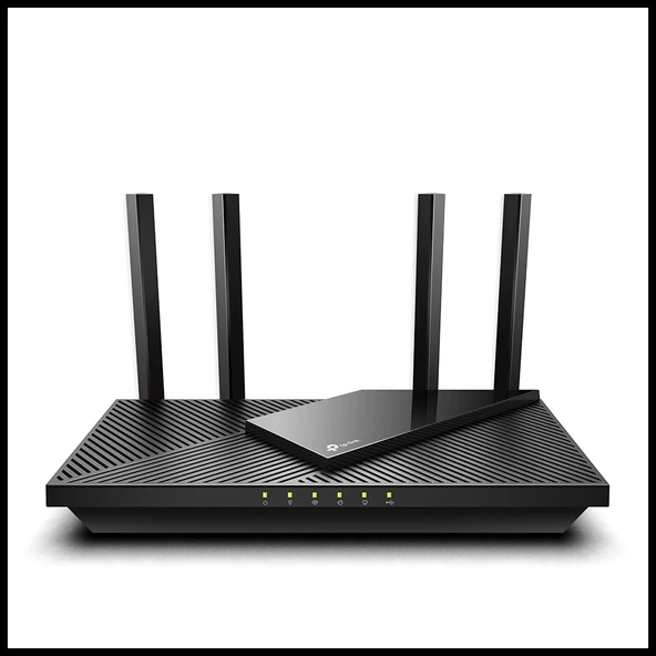 TP-LINK ARCHER AX55, AX3000, 4Port, 3000Mbps, Dual Band, Wifi 6, Masaüstü, Gigabit, Router, Access Point ürün görseli 1