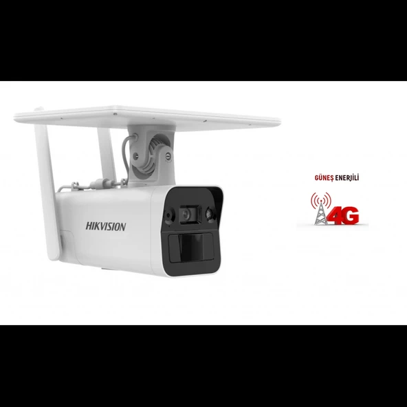 HIKVISION DS-2XS2T41G1-ID/4G, 4Mpix,  4mm,   30Mt Gece Görüşü, Dahili Mikrofon, 4G, Solar  IP Kamera ürün görseli 1