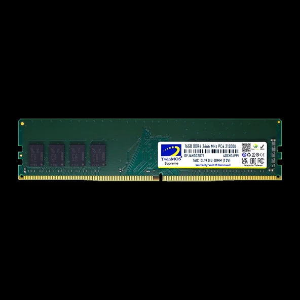 TwinMOS MDD416GB2666DWO, 16GB, DDR4, 2666MHz, 1.2V Desktop Ram ürün görseli 1