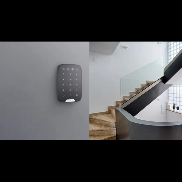 AJAX Keypad, Kablosuz, Tuş Takımı, SİYAH - Resim 2