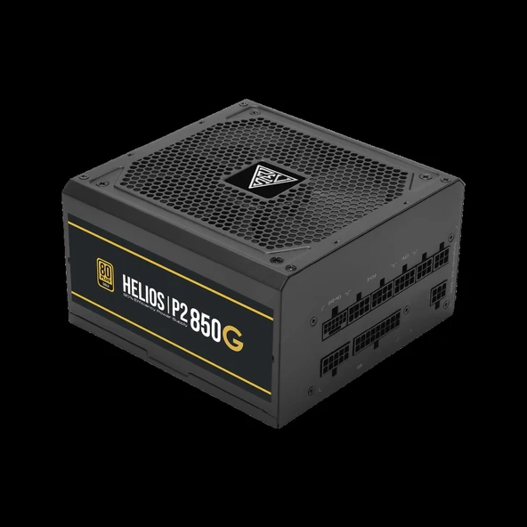 GAMDIAS HELIOS P2-850G, 850W, 80+ Gold, Full Modüler, Aktif PFC, GAMING, ATX, Power Supply (PSU) ürün görseli 1