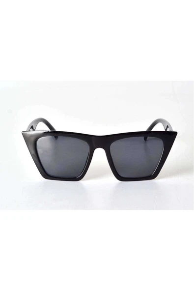 Mat Siyah Çerçeveli Unisex Güneş Gözlüğü - Moda Gözlük ürün görseli 1