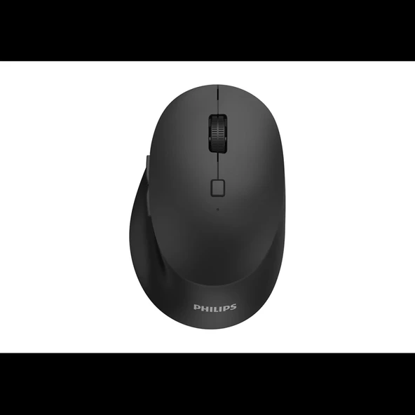 PHILIPS SPK7607B, Siyah, USB Nano 2,4Gh ve Bluetooth Kablosuz, 3200dpi, Optic, 7 Tuşlu, Sessiz Click, Mouse ürün görseli 1