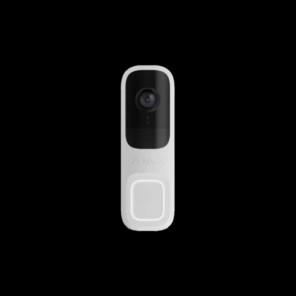 AJAX, DOORBELL, Kablosuz, Kameralı, Kapı Zili  Beyaz ürün görseli 1