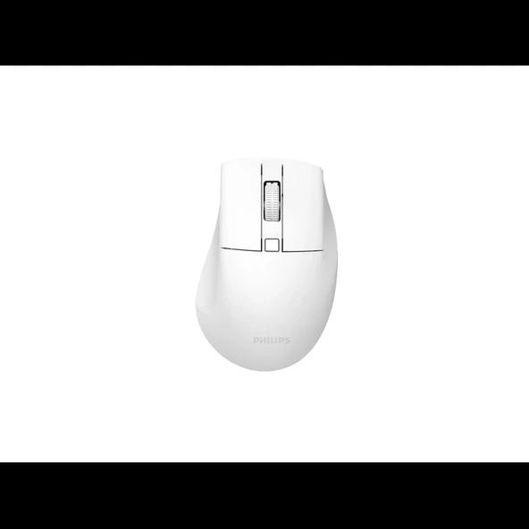 PHILIPS SPK7528W, SESSİZ, Beyaz, USB Nano  2,4Gh ve Bluetooth Kablosuz, 1600dpi, Optic, 3 Tuşlu, Ergonamik, Sessiz Click ürün görseli 1