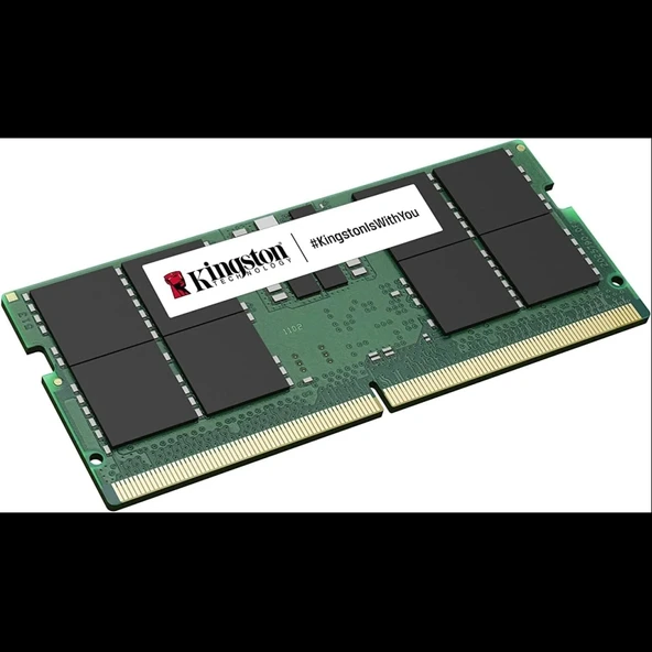 KINGSTON KVR56S46BD8/32, 32Gb, 5600Mhz, DDR5, Sodimm Notebook RAM, 1,1V, CL46 ürün görseli 1