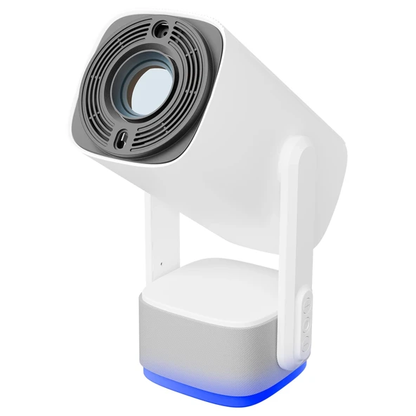 EVEREST PJ08, Beyaz, 5200 Lümen, 1280x720, 1xHDMI, 1xUSB, WiFi, Bluetooth, 30.000 Saat Led Ömrü, 6W Speaker, 5200mAh Bat ürün görseli 1