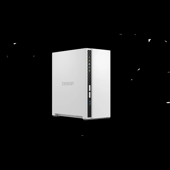 QNAP TurboNAS TS-233-2G, 2Gb Ram, 2xYuvalı, Tower NAS ürün görseli 1