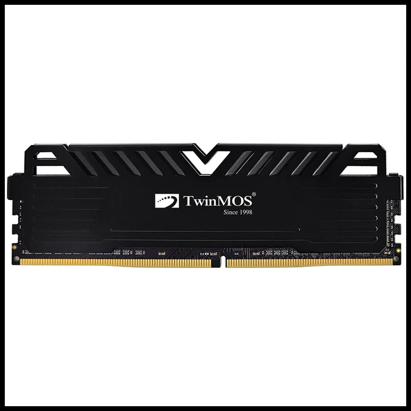 TwinMOS TMD416GB3200D16BKX7P, 16GB, DDR4, 3200MHz, 1.2V, TornadoX7 Pro, CL16, Desktop Ram (Soğutuculu) ürün görseli 1