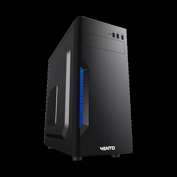 VENTO TA-K61, 550W, 80 Plus, Siyah, ATX, Tower, Kurumsal, KASA ürün görseli 1