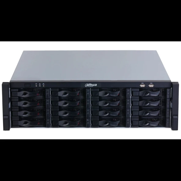 DAHUA  NVR616H-64-XI, 64Kanal, 32Mpix, H265+, 16 HDD, 1080P Kayıt, 1024 0Mbps Bant Genişliği, 4 Port 2500 Mbps LAN, RAID ürün görseli 1