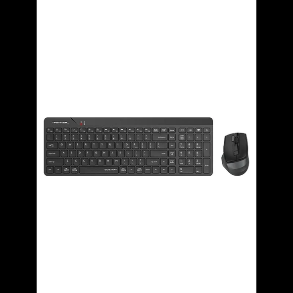 A4 TECH FG2400 AIR2 Siyah, FSTYLER, 2.4Ghz Mini Kablosuz, Türkçe Q, SESSİZ Klavye Mouse Set ürün görseli 1