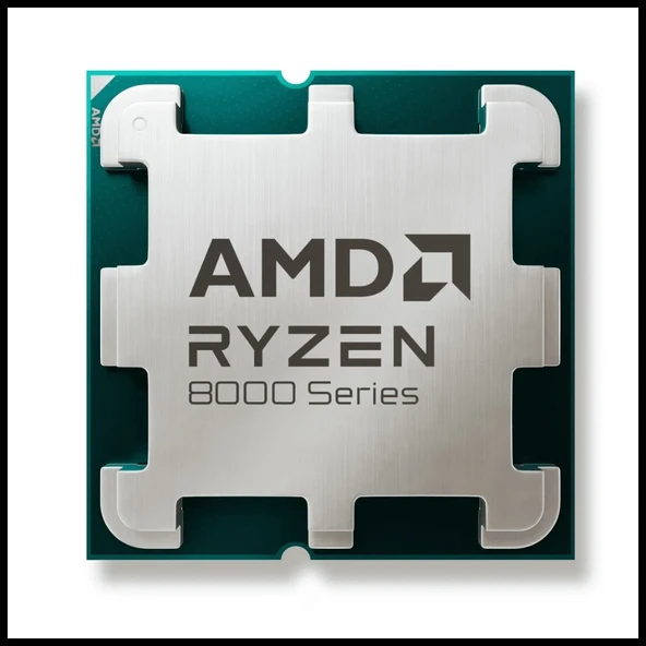AMD RYZEN 5 8600G 6 Core, 4,30-5.00GHz, 22Mb Cache, 65W,  AM5 Soket, Tray, (Dahili Grafik VAR, Fan YOK) ürün görseli 1