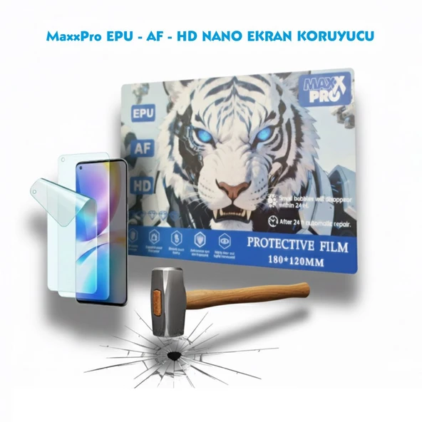 Huawei NOVA Nano Ekran Koruyucu Ultra İnce EPU - AF - HD MAXXPRO ürün görseli 1