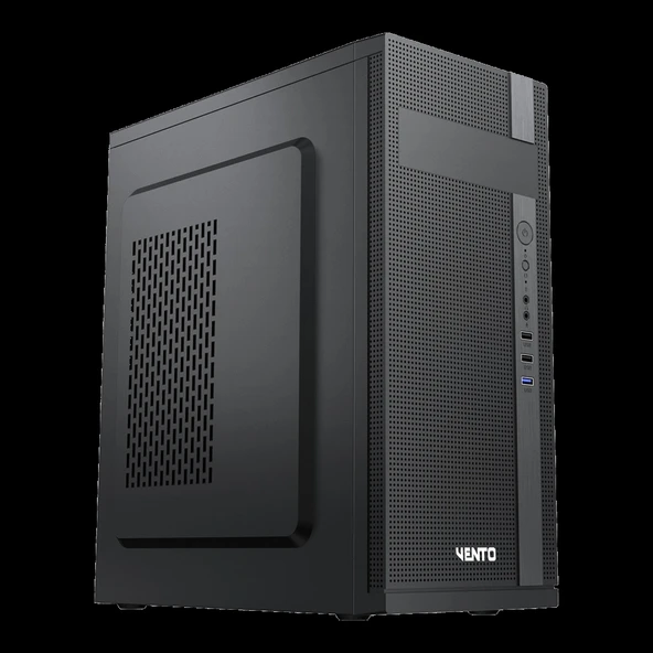 VENTO VS115F, 400W, Siyah, ATX, Tower, Kurumsal, KASA ürün görseli 1