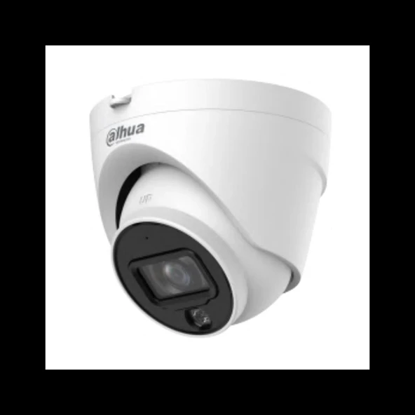 DAHUA IPC-HDW1230V-SA-0280B, 2Mpix, 2,8mm Lens, H265+, 30Mt Gece Görüşü, Starlight IP67, Mikrofonlu, PoE Dome IP Kamera ürün görseli 1