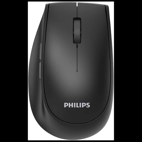 PHILIPS SPK7627B, Siyah, USB Nano 2,4Gh ve Bluetooth Kablosuz, 1600dpi, Optic, 5 Tuşlu, Şarj Edilebilir, Sessiz Click, M ürün görseli 1