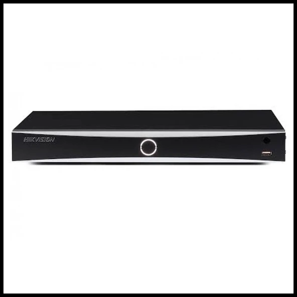 HIKVISION DS-7632NXI-K2, 32Kanal, 12Mpix, H265+, 2 HDD Desteği, 2160P Kayıt, 256Mbps Bant Genişliği, Metal Kasa, NVR ürün görseli 1