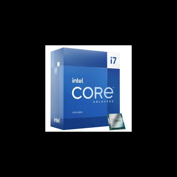 INTEL i7-13700K 16 Core, 3.40Ghz, 30Mb,125W, LGA1700, 13.Nesil, BOX, (Dahili Grafik VAR, Fan YOK) ürün görseli 1