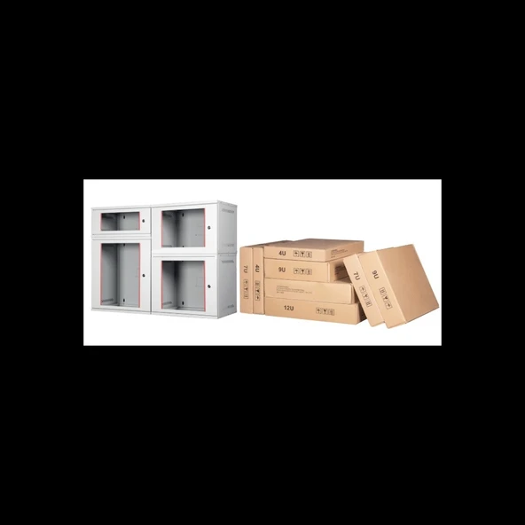 LANDE 4U 540x400 Soho Rack Kabinet (Demonte) ürün görseli 1