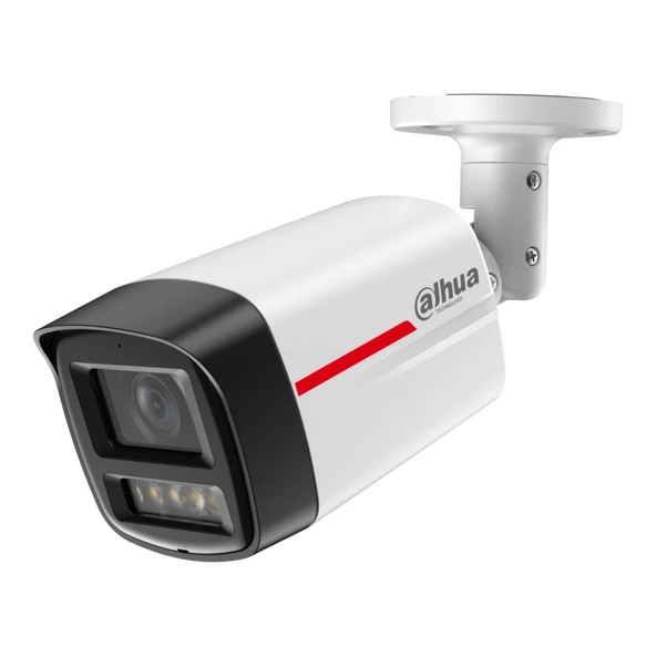 DAHUA  IPC-HFW2449TL-S-PRO, 4Mpix, WizColor, 2,8mm Lens, H265+, 50Mt Gece Görüşü, IP67, Dahili Mikrofon, PoE Bullet IP K ürün görseli 1