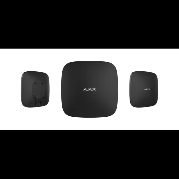 AJAX Hub2 (4G), Kablosuz, Görsel Doğrulamalı,  Alarm Paneli, SİYAH ürün görseli 1