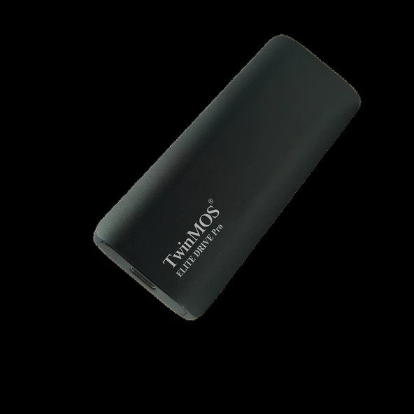 TwinMOS PSSD1TBEDP, 1TB, Taşınabilir External SSD, USB 3.2, Type-C (Dark Gray) ürün görseli 1