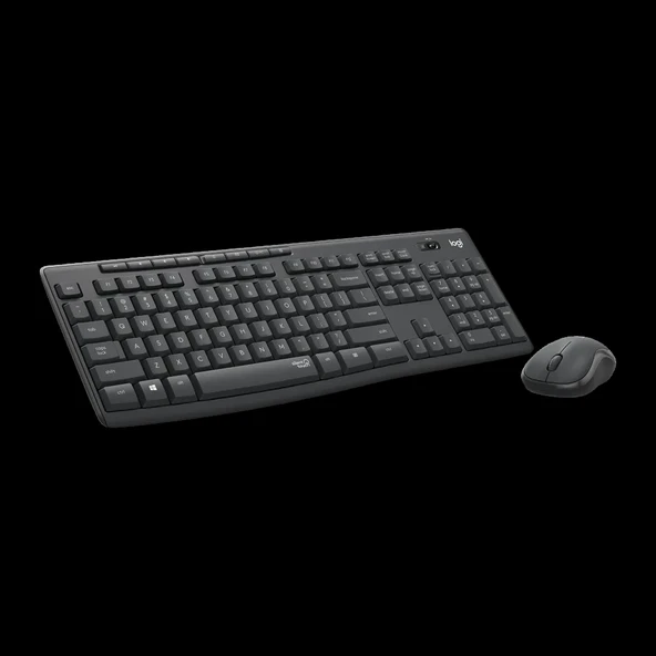 LOGITECH MK295 Siyah, 920-009804, Kablosuz, Türkçe Q, Klavye Mouse Set - Resim 3