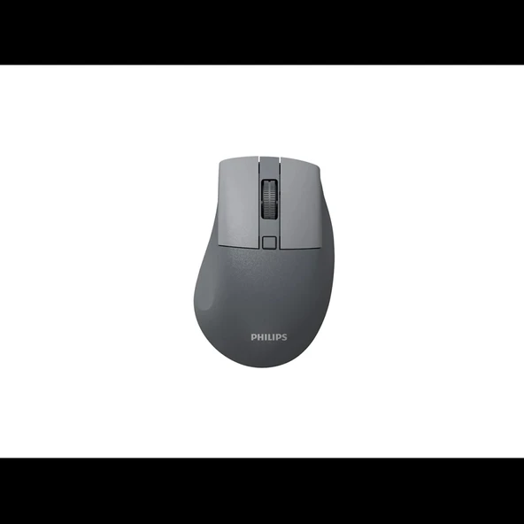 PHILIPS SPK7528G, SESSİZ, Gri, USB Nano  2,4Gh ve Bluetooth Kablosuz, 1600dpi, Optic, 3 Tuşlu, Ergonamik, Sessiz Click, ürün görseli 1