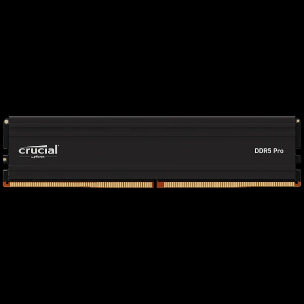 CRUCIAL CP16G56C46U5 PRO, 16GB, DDR5, 5600MHz CL46, 1.1V, XMP 3.0, Desktop Ram (Soğutuculu) ürün görseli 1