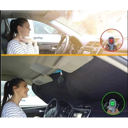 HERŞEYTREND Katlanabilir Ön Cam Araba Güneşliği ürün görseli 1