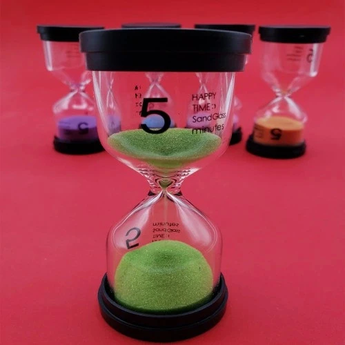 HERŞEYTREND Ahşap Dekoratif Kum Saati 5 Dakika ürün görseli 1