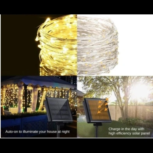 HERŞEYTREND Solar Peri Led 20M ürün görseli 1