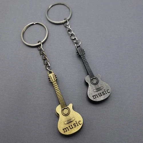 HERŞEYTREND Metal Gitar Anahtarlık ürün görseli 1