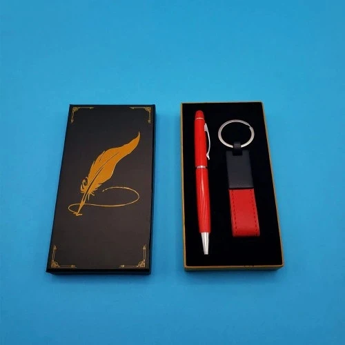 HERŞEYTREND Deri Anahtarlık ve Touchpen Kalem ürün görseli 1