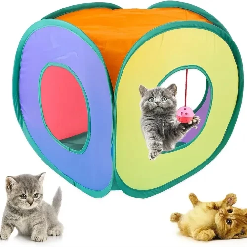 HERŞEYTREND Oyuncak Toplu Kedi Oyun Tüneli ürün görseli 1