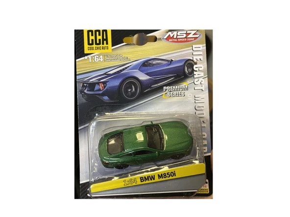CCA Premium Series BMW M850i Yeşil 1/64 Model Araba ürün görseli 1