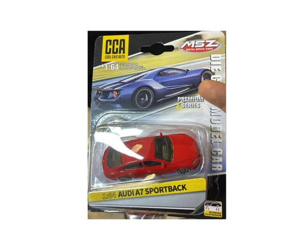 CCA Premium Series Audi A7 Sportbag Kırmızı 1/64 Model Araba ürün görseli 1