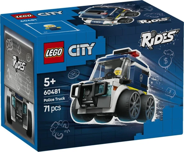 LEGO City 60481 Police Truck ürün görseli 1