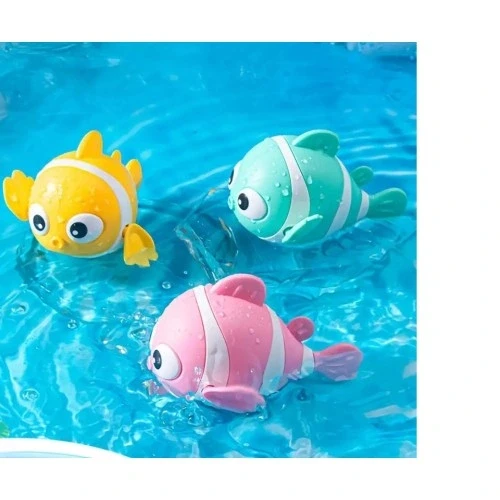 HERŞEYTREND Kurmalı Balık Bebek Banyo Oyuncağı ürün görseli 1