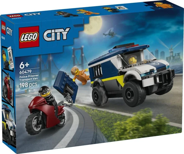 LEGO City 60479 Police Prisoner Transport Van ürün görseli 1