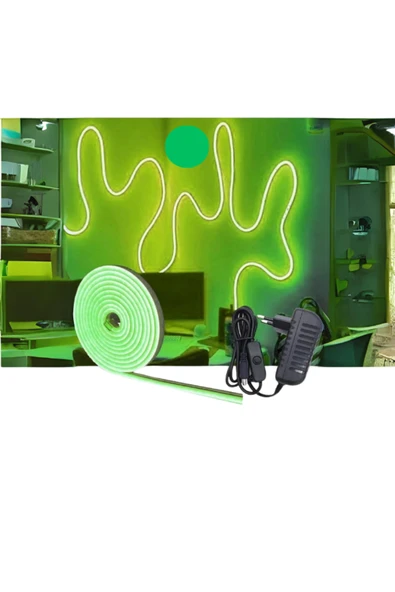 VOLTMARKET Neon Esnek Şerit Led 5 Metre + 220 Volt Fiş ürün görseli 1
