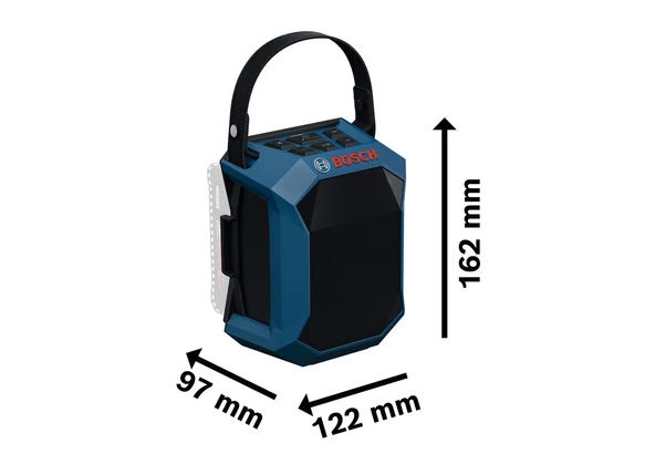 Bosch PRO GPB 18V-1 C Bluetooth Hoparlör - Resim 2
