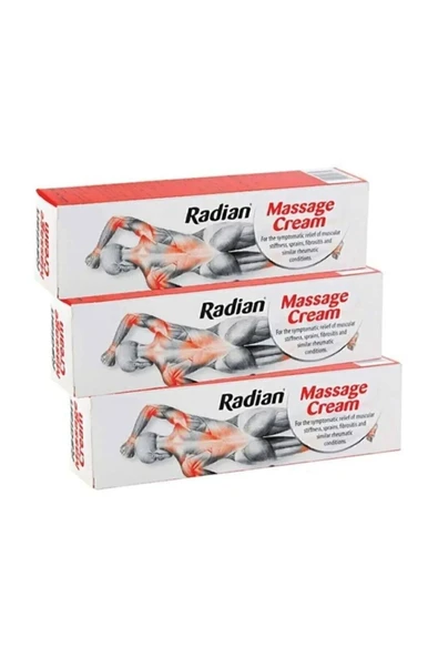 Radiance Stone Ağrı Kesici Masaj Radian Massage Cream 100 gr 3 Adet ürün görseli 1