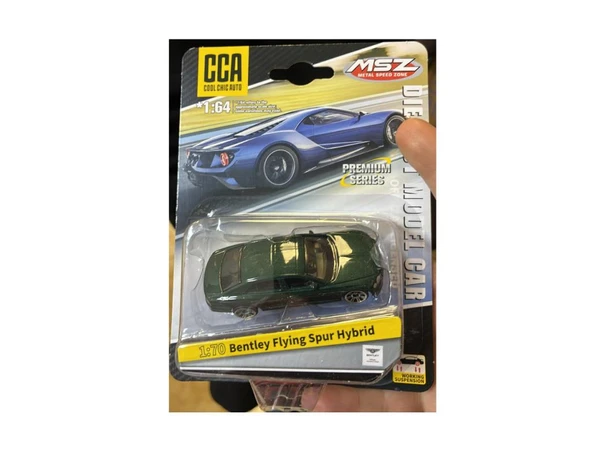 CCA Premium Series Bentley Flying Spur Hybrid Yeşil 1/70 Model Araba ürün görseli 1