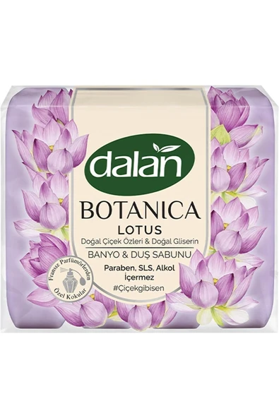 Dalan Botanica Lotus Banyo & Duş Sabunu 150 Gr X 4 Banyo Sabunu ürün görseli 1