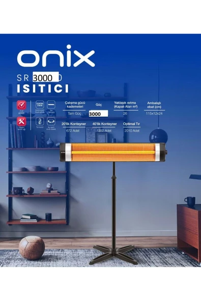onix Elektrikli Soba ürün görseli 1