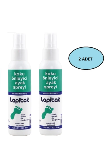 Lapitak Koku Önleyici Ayak Spreyi 125 ml 2'li ürün görseli 1